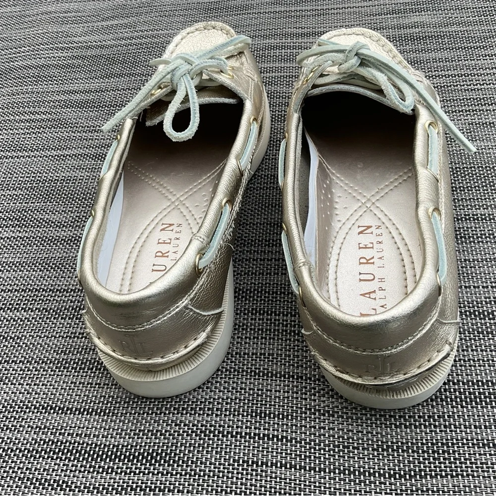 Ralph Lauren Boat Shoes Size 6 - Picture 4 of 8